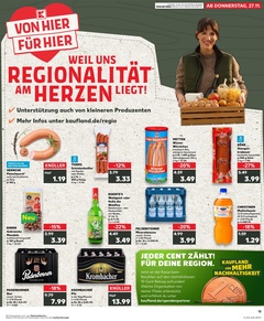 Kaufland Prospekt - Regionale Angebote ab 27.11. - Seite 1