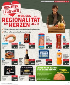 Kaufland Prospekt - Regionale Angebote ab 27.11. - Seite 1