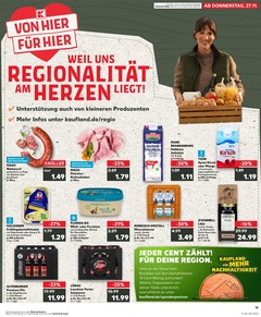Kaufland Prospekt - Regionale Angebote ab 27.11. - Seite 1