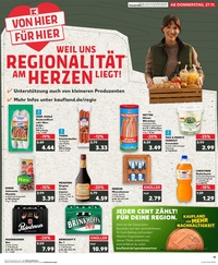 Kaufland Prospekt - Regionale Angebote ab 27.11.