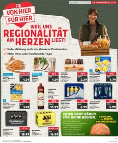 Kaufland Prospekt - Regionale Angebote ab 27.11. - Seite 1