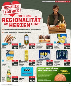 Kaufland Prospekt - Regionale Angebote ab 26.11. - Seite 1