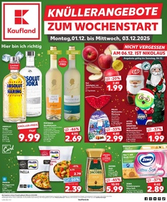Kaufland Prospekt - Mo-Mi Angebote ab 01.12. - Seite 1