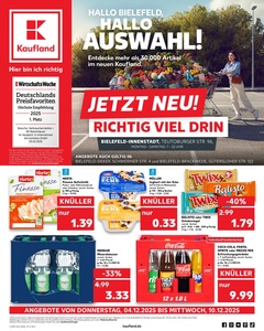 Kaufland Prospekt - Angebote ab 04.12. - Seite 1
