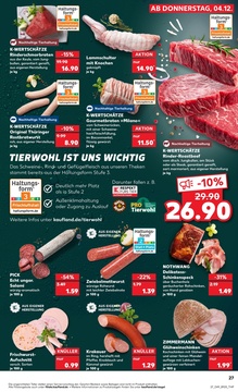Kaufland Prospekt - Angebote ab 04.12.