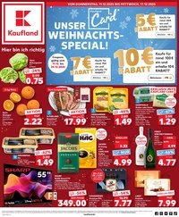 Kaufland Prospekt - Angebote ab 11.12.