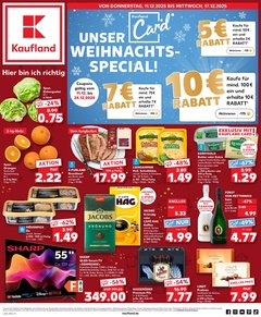 Kaufland Prospekt - Angebote ab 11.12. - Seite 1