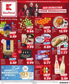 Kaufland Prospekt - Angebote ab 18.12. - Seite 1