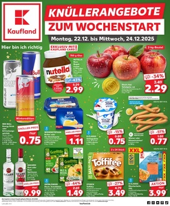 Kaufland Prospekt - Mo-Mi Angebote ab 22.12.