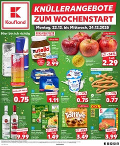 Kaufland Prospekt - Mo-Mi Angebote ab 22.12. - Seite 1