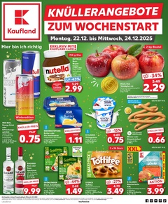 Kaufland Prospekt - Mo-Mi Angebote ab 22.12. - Seite 1
