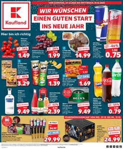 Kaufland Prospekt - Angebote ab 25.12. - Seite 1