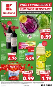 Kaufland Prospekt - Angebote ab 05.01. - Seite 1