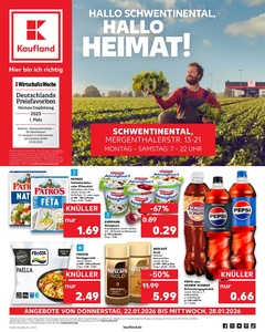 Kaufland Prospekt - Angebote ab 22.01.