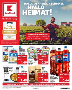Kaufland Prospekt - Angebote ab 22.01.