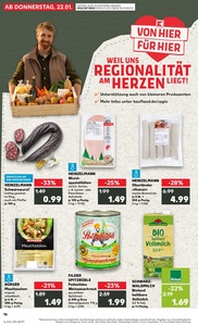 Kaufland Prospekt - Regionale Angebote ab 21.01.