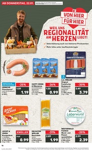 Kaufland Prospekt - Regionale Angebote ab 21.01.