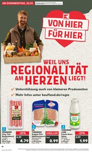 Kaufland Prospekt - Regionale Angebote ab 21.01.