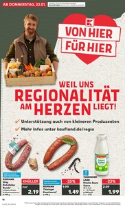 Kaufland Prospekt - Regionale Angebote ab 21.01.