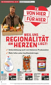 Kaufland Prospekt - Regionale Angebote ab 21.01.