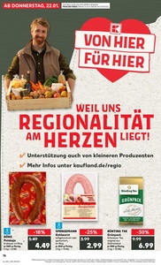 Kaufland Prospekt - Regionale Angebote ab 21.01.