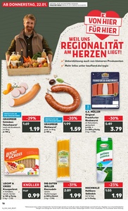 Kaufland Prospekt - Regionale Angebote ab 21.01.