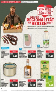 Kaufland Prospekt - Regionale Angebote ab 21.01.