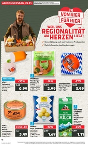 Kaufland Prospekt - Regionale Angebote ab 21.01.