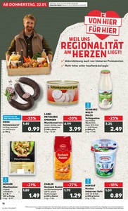Kaufland Prospekt - Regionale Angebote ab 21.01.
