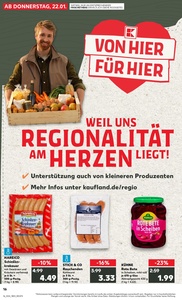 Kaufland Prospekt - Regionale Angebote ab 21.01.
