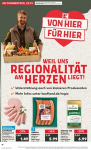 Kaufland Prospekt - Regionale Angebote ab 21.01.