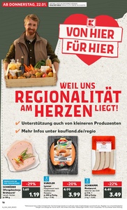 Kaufland Prospekt - Regionale Angebote ab 21.01.