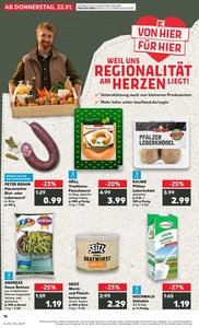 Kaufland Prospekt - Regionale Angebote ab 21.01.