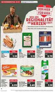 Kaufland Prospekt - Regionale Angebote ab 21.01.
