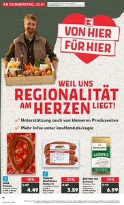 Kaufland Prospekt - Regionale Angebote ab 21.01.