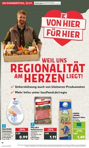 Kaufland Prospekt - Regionale Angebote ab 21.01.