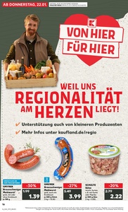 Kaufland Prospekt - Regionale Angebote ab 21.01.