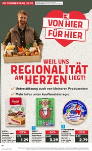 Kaufland Prospekt - Regionale Angebote ab 21.01.