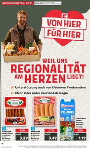 Kaufland Prospekt - Regionale Angebote ab 21.01.