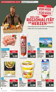 Kaufland Prospekt - Regionale Angebote ab 21.01.