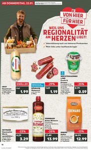 Kaufland Prospekt - Regionale Angebote ab 21.01.