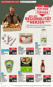 Kaufland Prospekt - Regionale Angebote ab 21.01.