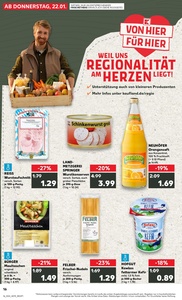Kaufland Prospekt - Regionale Angebote ab 21.01.