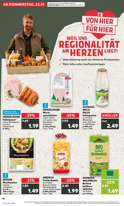 Kaufland Prospekt - Regionale Angebote ab 21.01.