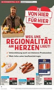 Kaufland Prospekt - Regionale Angebote ab 21.01.