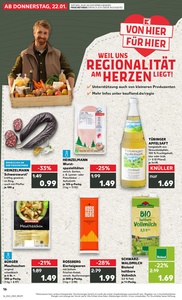 Kaufland Prospekt - Regionale Angebote ab 21.01.