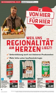 Kaufland Prospekt - Regionale Angebote ab 21.01.
