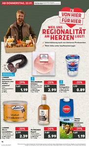 Kaufland Prospekt - Regionale Angebote ab 21.01.