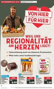 Kaufland Prospekt - Regionale Angebote ab 21.01.
