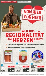 Kaufland Prospekt - Regionale Angebote ab 21.01.